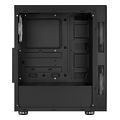case aerocool python midi tower tempered glass black extra photo 6