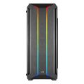 case aerocool skyline argb midi tower tempered glass black extra photo 3