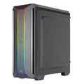 case aerocool skyline argb midi tower tempered glass black extra photo 5