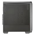 case aerocool skyline argb with argb back fan midi tower tempered glass black extra photo 5