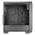 case aerocool skyline argb with argb back fan midi tower tempered glass black extra photo 6