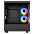 case aerocool viewport mini g bk v2 mini tower tempered glass black extra photo 3