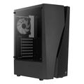 case aerocool wave g bk v3 midi tower tempered glass black extra photo 1