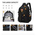 aoking casual backpack xn3360 black extra photo 4