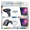barcode scanner netum nt w6 x 1d ccd wifi bt usb extra photo 3