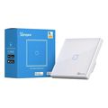 sonoff t2eu1c tx 1 channel wi fi rf 433 touch wall switch ultra white extra photo 3