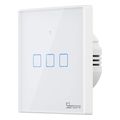 sonoff t2eu2c tx 2 channel wi fi rf 433 touch wall switch ultra white extra photo 2