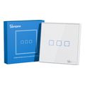 sonoff t2eu3c rf rf 433mhz 3 channel touch smart wall switch white extra photo 1