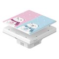 sonoff decorative cartoon cover for t5 2 channel touch switch extra photo 3