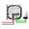 avatto wt200 bh 3a w smart thermostat 3a boiler heating tuya wifi white extra photo 3