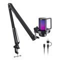 maono dgm20s gaming microphone with stand black extra photo 2