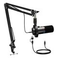 maono pd200xs dynamic microphone with stand black extra photo 2