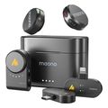 maono wm650 a3 wireless microphone black extra photo 1
