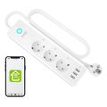 gosund p1 plus tuya wireless smart power strip 3 x schuko 3 x usb a extra photo 1