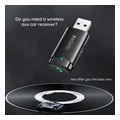 yesido yau40 bluetooth receiver black extra photo 3