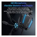 yesido ek03 gaming headset rgb 35mm 2m black extra photo 8