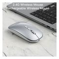 yesido kb15 wireless mouse 800dpi 1600dpi silver extra photo 5