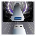 yesido hb18 usb hub 4in1 grey extra photo 6