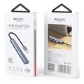 yesido hb18 usb hub 4in1 grey extra photo 7
