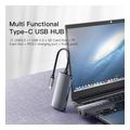 yesido hb15 usb c hub 6in1 grey extra photo 4