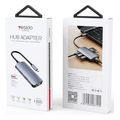 yesido hb15 usb c hub 6in1 grey extra photo 8