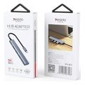 yesido hb17 usb c hub 4in1 grey extra photo 9