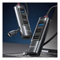 yesido hb23 usb c hub 5in1 grey extra photo 2
