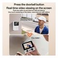 yesido km27 smart doorbell wi fi 2k white extra photo 7