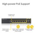 zyxel gs1920 8hpv2 switch 8 port gigabit managed poe extra photo 1