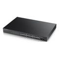 zyxel gs1900 24hp switch 24 port managed gigabit poe rack mount extra photo 1