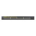 zyxel gs1900 48hp switch 48 port managed poe gigabit rack mount extra photo 1