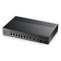zyxel gs2220 10 switch 10 ports managed l2 8x gigabit 2x gigabit combo rj45 sfp extra photo 2