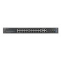 zyxel gs2220 28 switch 24 port gbe 4 port combo rj45 sfp l2 with gbe uplink managed extra photo 1