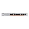 zyxel xmg 108hp switch 8 ports 25g 1 sfp 100w total poe desktop unmanaged switch extra photo 1