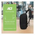 act ac8565 suburb 156 laptop backpack made from recycled plastic bottles extra photo 7