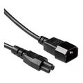 act ak5218 power cable c14 c5 black 050m extra photo 2