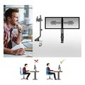 act ac8322 stand for 2 monitors 27 with height adjustment extra photo 3