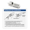 act ac9035 wedge laptop lock with combination lock extra photo 4