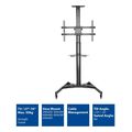 act ac8370 mobile tv monitor floor stand 37 up to 70  extra photo 1