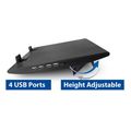act ac8105 laptop cooling stand up to 17 adjustable height 2 positions 4 port hub extra photo 3