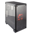 case corsair crystal series 460x tempered glass compact atx mid tower extra photo 3