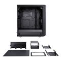 case fractal design meshify c dark tempered glass black extra photo 3
