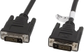 lanberg cable dvi dm24 1 dvi dm24 1 dual link 18m black extra photo 1