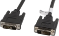 lanberg cable dvi dm24 1 dvi dm24 1 dual link 3m black extra photo 1