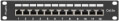lanberg 12 port shielded cat5e 1u 10 patch panel black extra photo 1