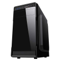 case supercase vogue series vg25m micro atx black extra photo 1