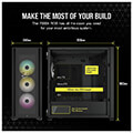 case corsair 7000x icue rgb tempered glass full tower atx black extra photo 4