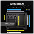case corsair 2500d airflow dual chamber tempered glass midi tower black extra photo 3