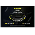 fakos led nitecore headlamp nu43 1400lm extra photo 1