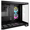 case corsair 2500x icue link rgb dual chamber tempered glass midi tower black extra photo 9